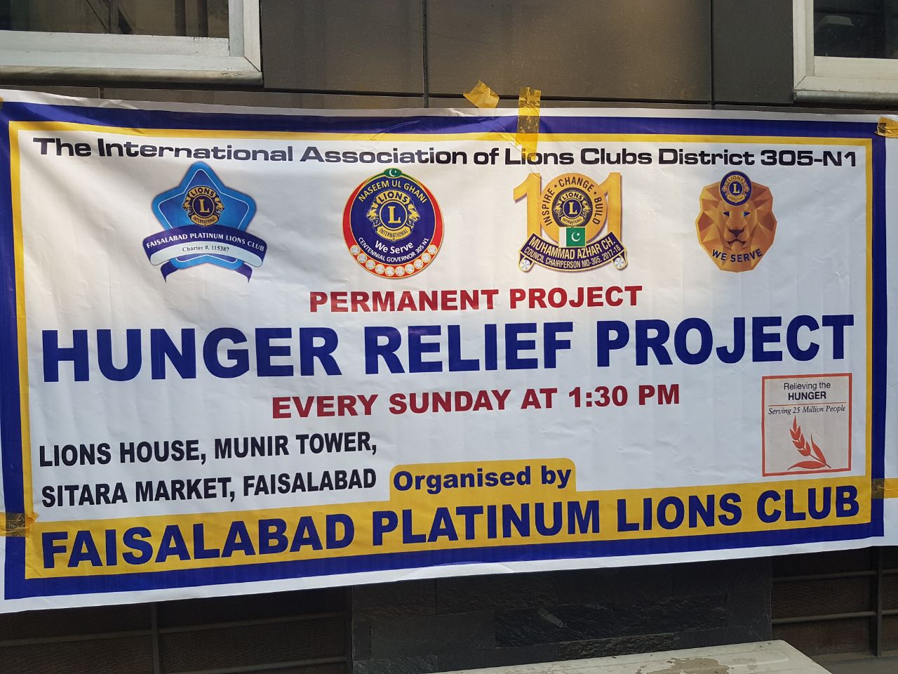 HUNGER RELIEF CAMP