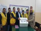 DONATION OF INJECTIONS OF CHEMOTHERAPY INLIAQAT WARD