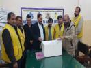 DONATION OF INJECTIONS OF CHEMOTHERAPY INLIAQAT WARD